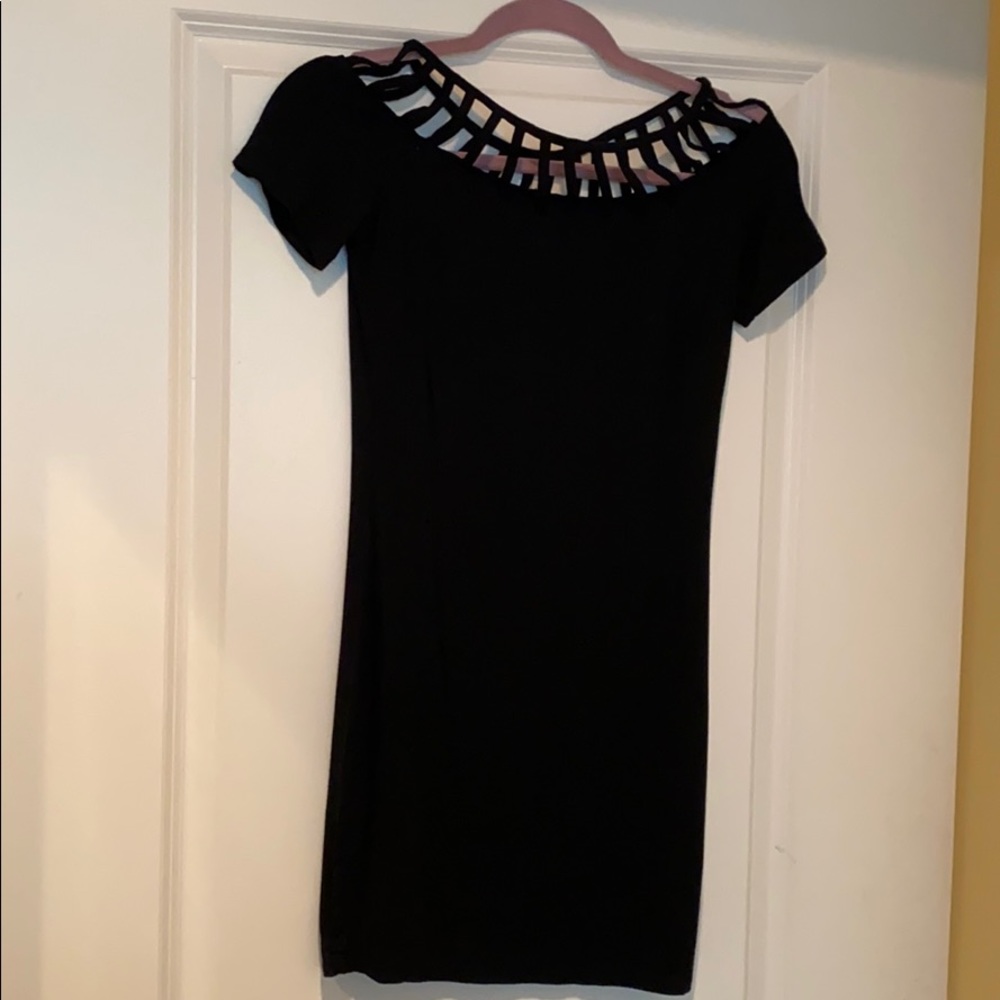 Black Bebe dress